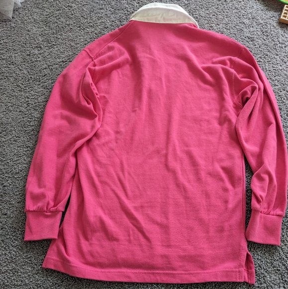 Front Row long sleeve plain for Men. Pink & White color. Size Small. Barely used - Picture 5 of 8